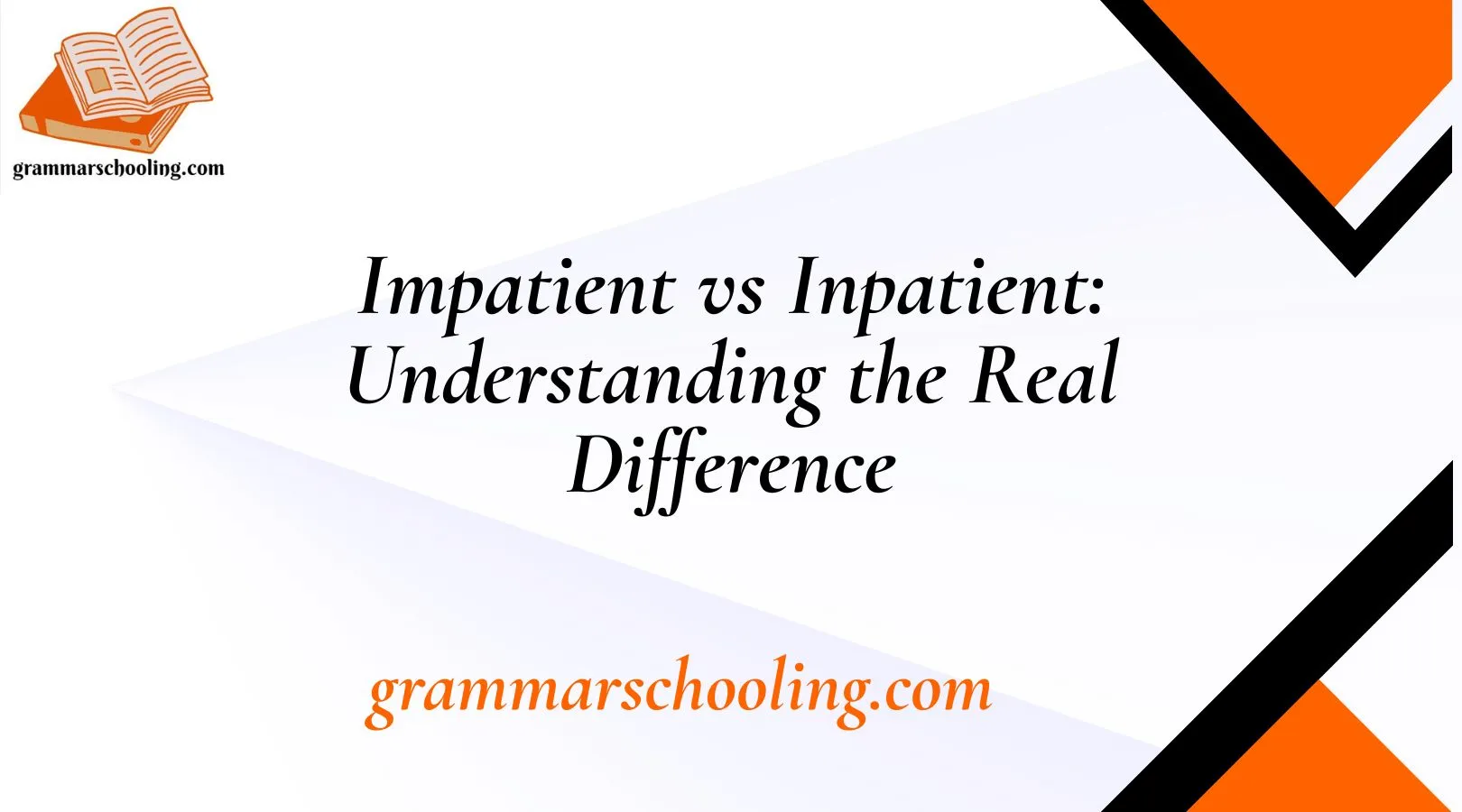 Impatient vs Inpatient: Understanding the Real Difference