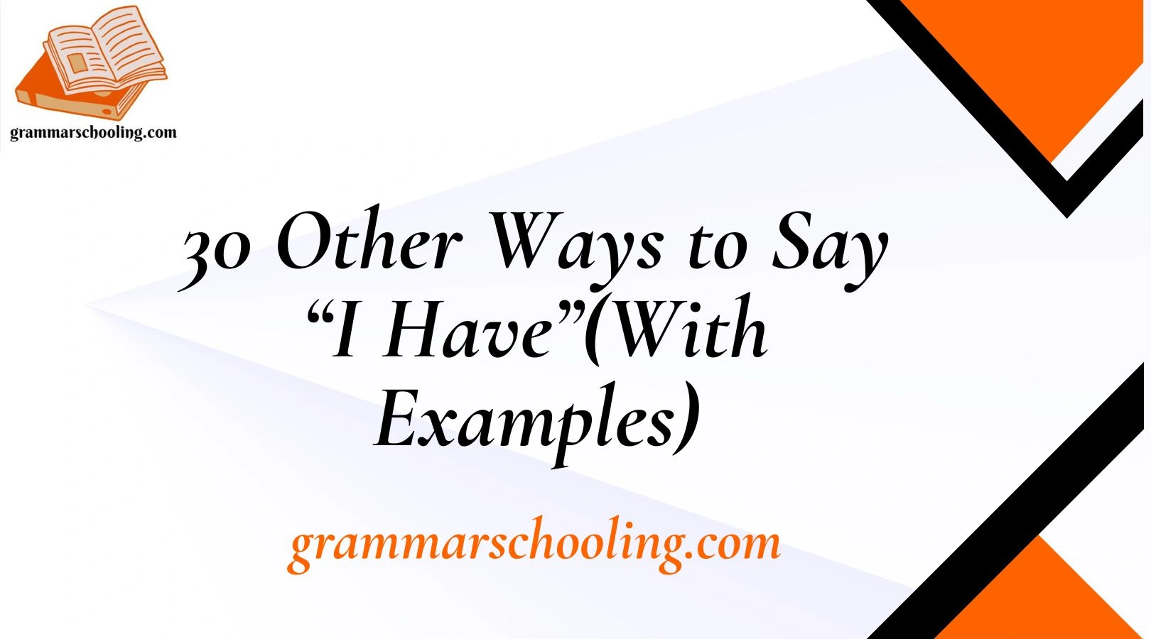 30 Other Ways to Say “I Have”(With Examples)