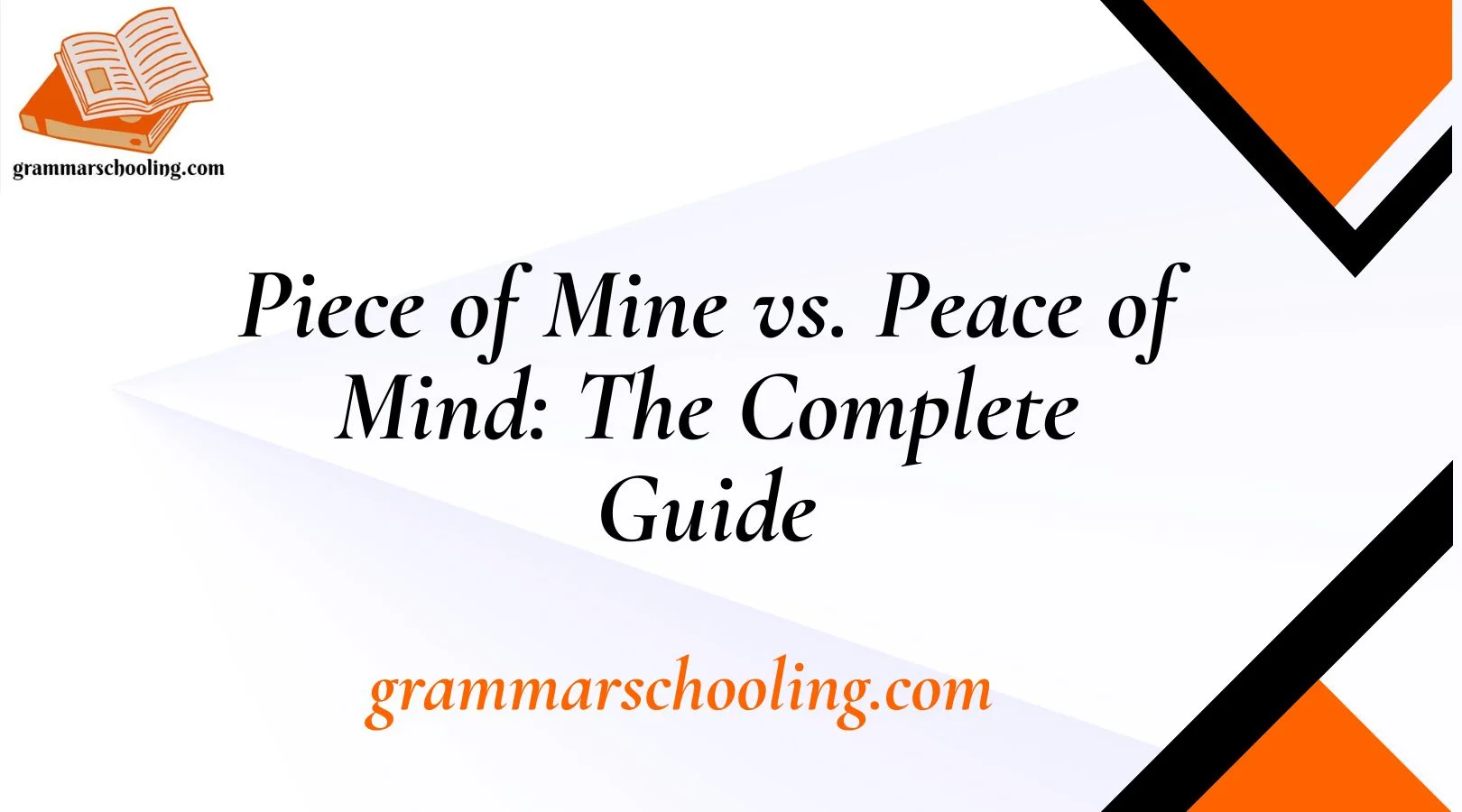 Piece of Mine vs. Peace of Mind: The Complete Guide