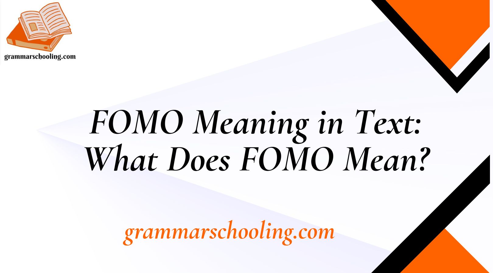 FOMO Meaning in Text: What Does FOMO Mean?