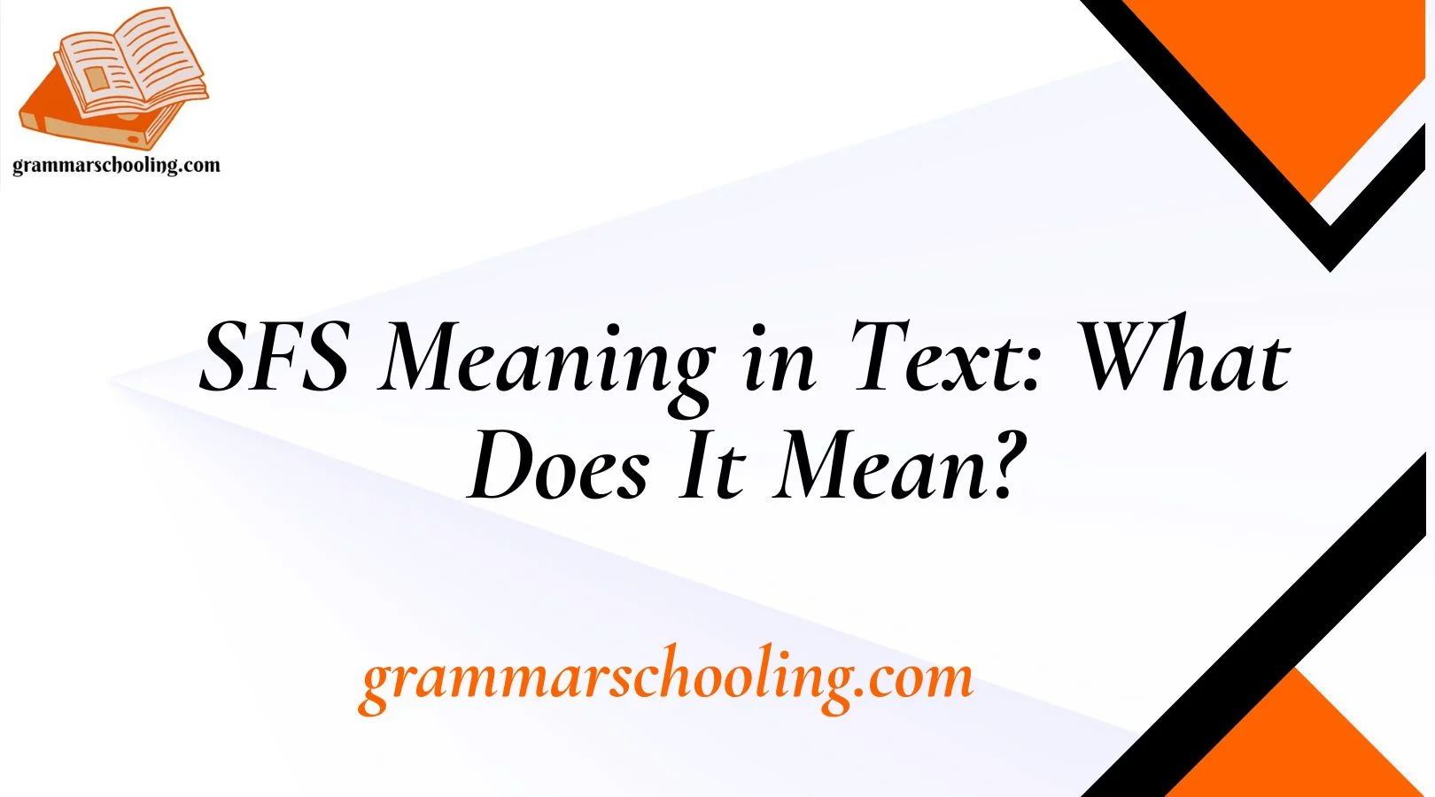 SFS Meaning in Text: What Does It Mean?