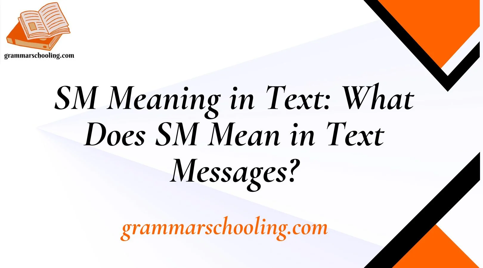 SM Meaning in Text: What Does SM Mean in Text Messages?