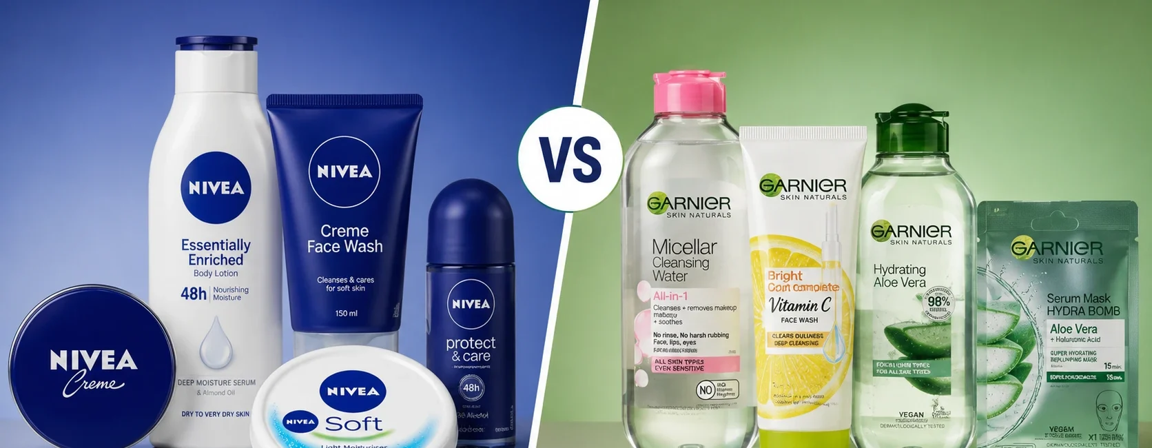 I'm a Skincare Beginner. Is Nivea a Good Starting Brand Compared to Garnier?