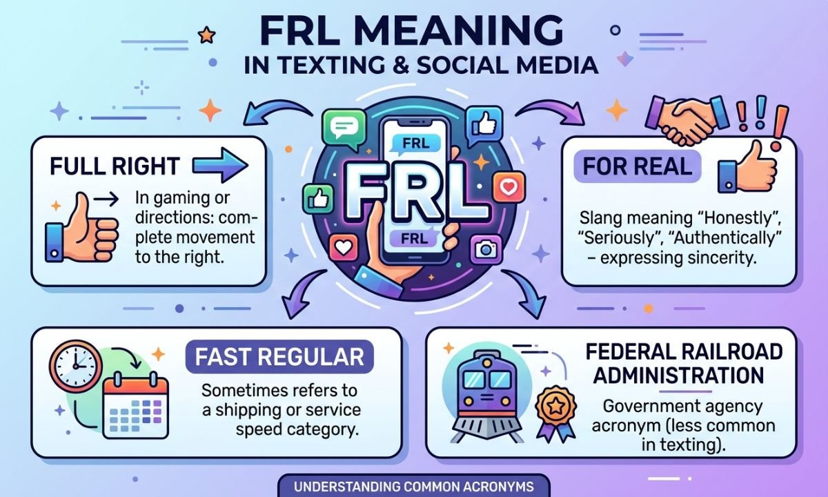 what do frl mean in text